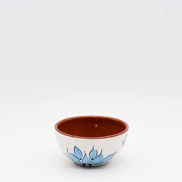 luisa-paix-o-bol-terre-cuite-turquoise-12cm-fait-main image 1