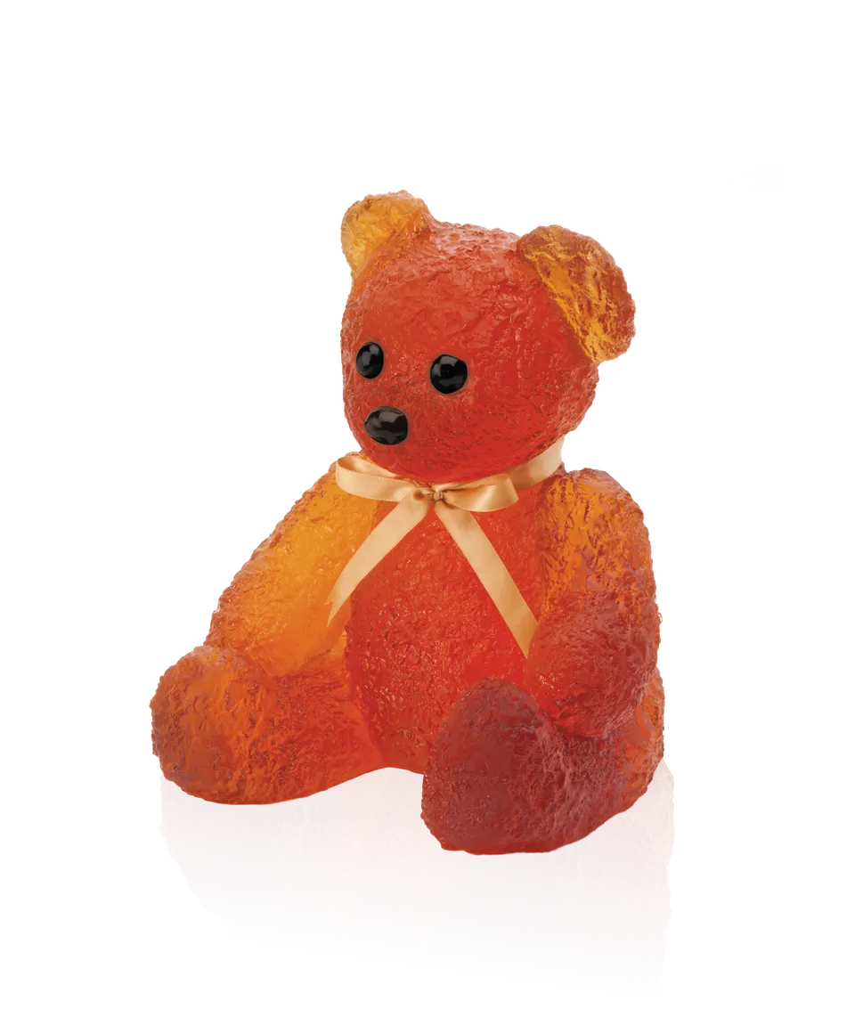 daum-art-cristal-doudours-sculpture-ambre-grand-mod-le-375-ex image 1