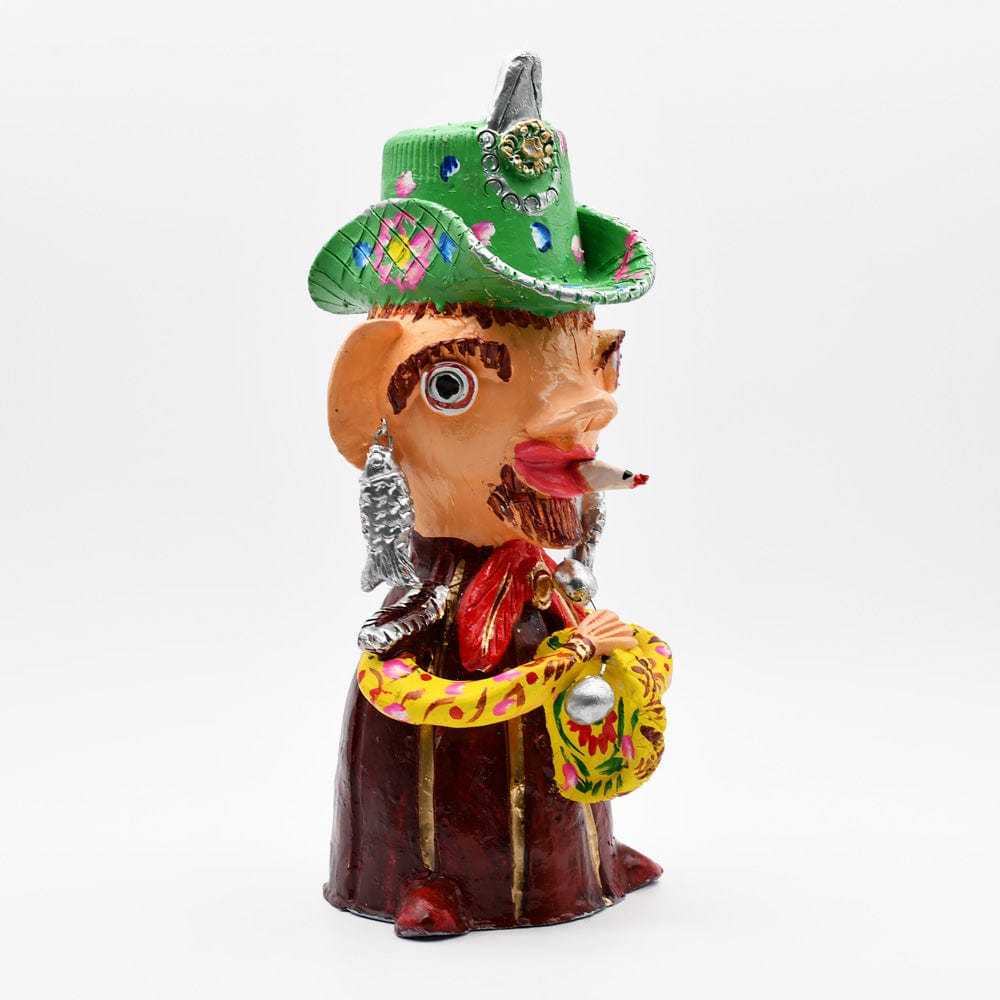 j-lia-c-ta-homme-tambour-statuette-c-ramique-40-cm image 4