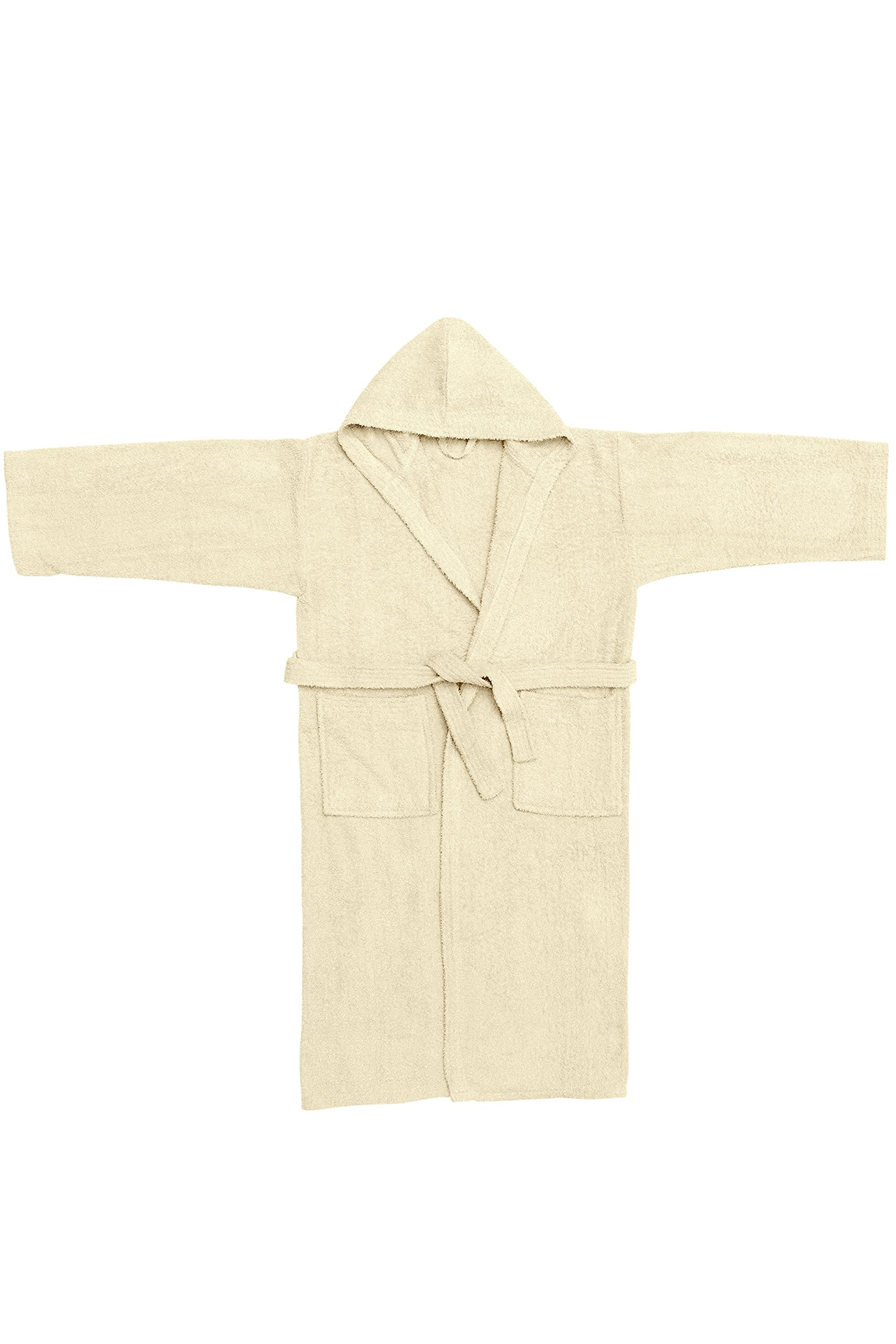 baroni-home-rose-m-peignoir-ponge-rose-m-100-coton image 5