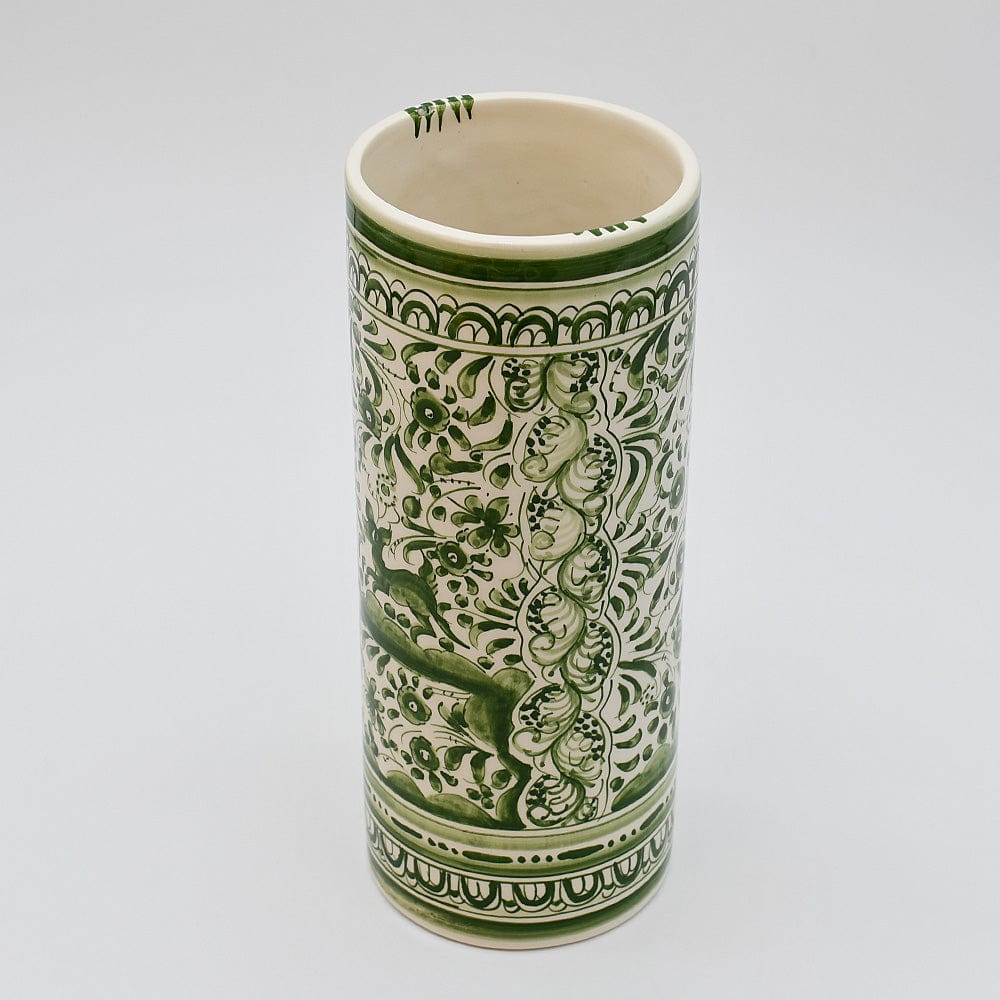 luisa-paix-o-d-coration-portugaise-vase-coimbra-vert-24-cm image 3