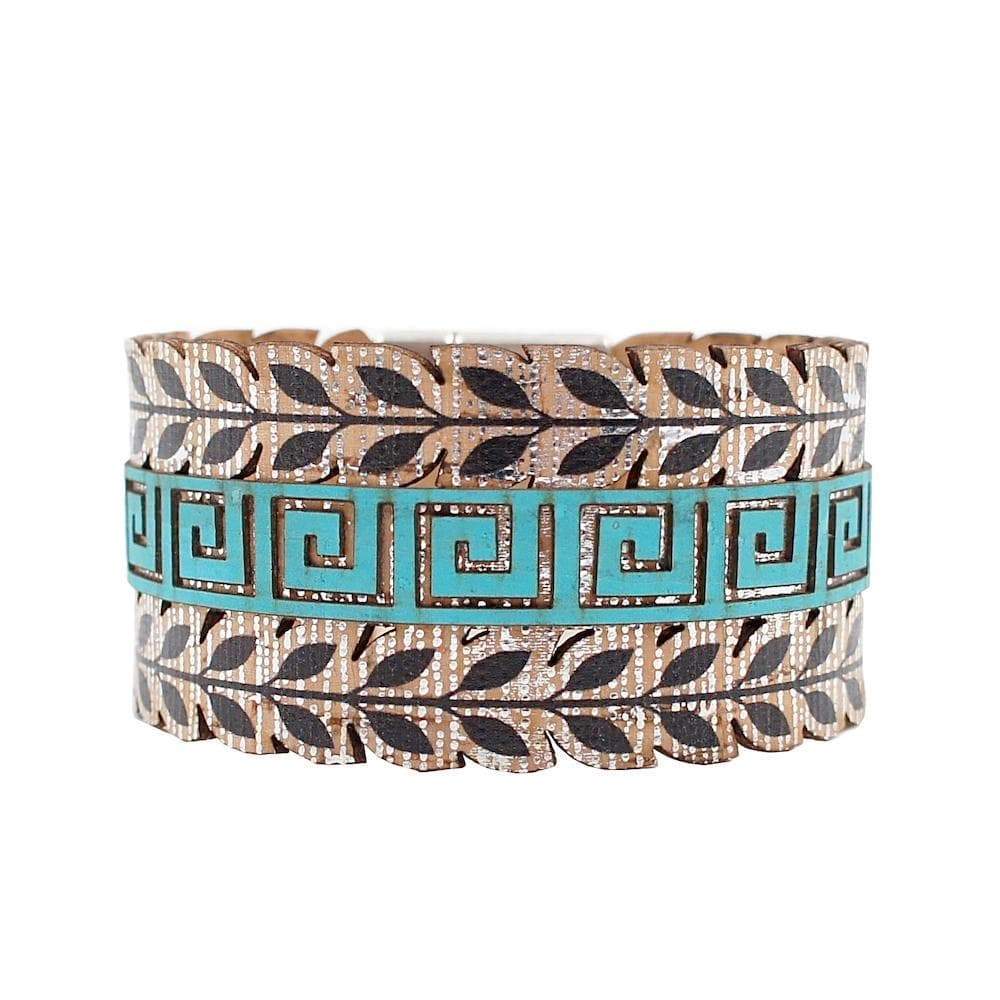 luisa-paix-o-bijoux-bracelet-manchette-li-ge-fermoir-aimant image 2