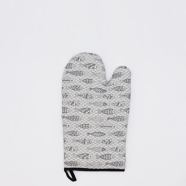 luisa-paix-o-sardinhas-gant-cuisine-gris-16x28-coton image 1