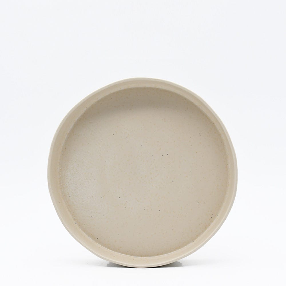 luisa-paix-o-lagoa-assiette-en-gr-s-beige-24-cm image 1