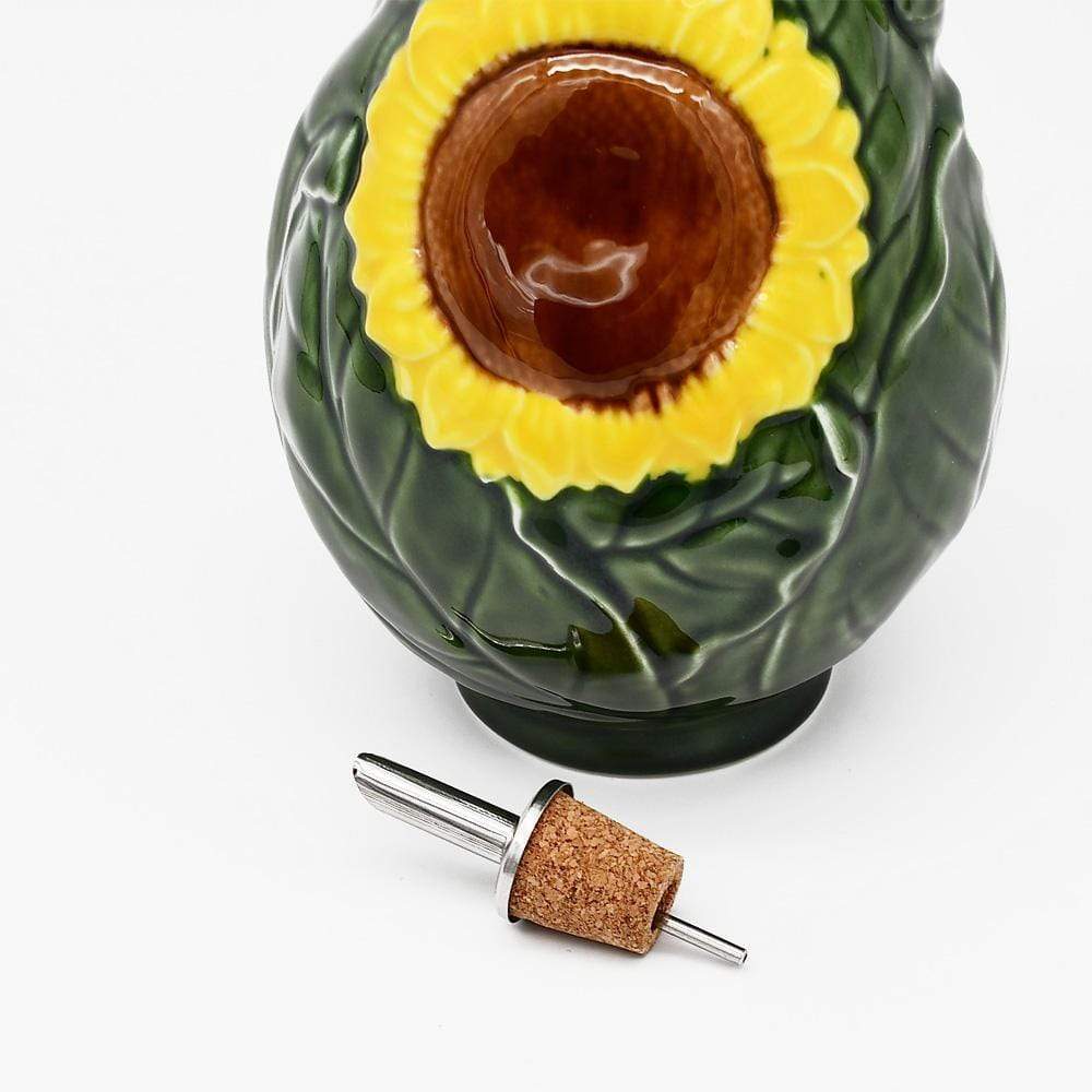 luisa-paix-o-tournesol-carafe-huile-c-ramique-haute-75-cl image 4