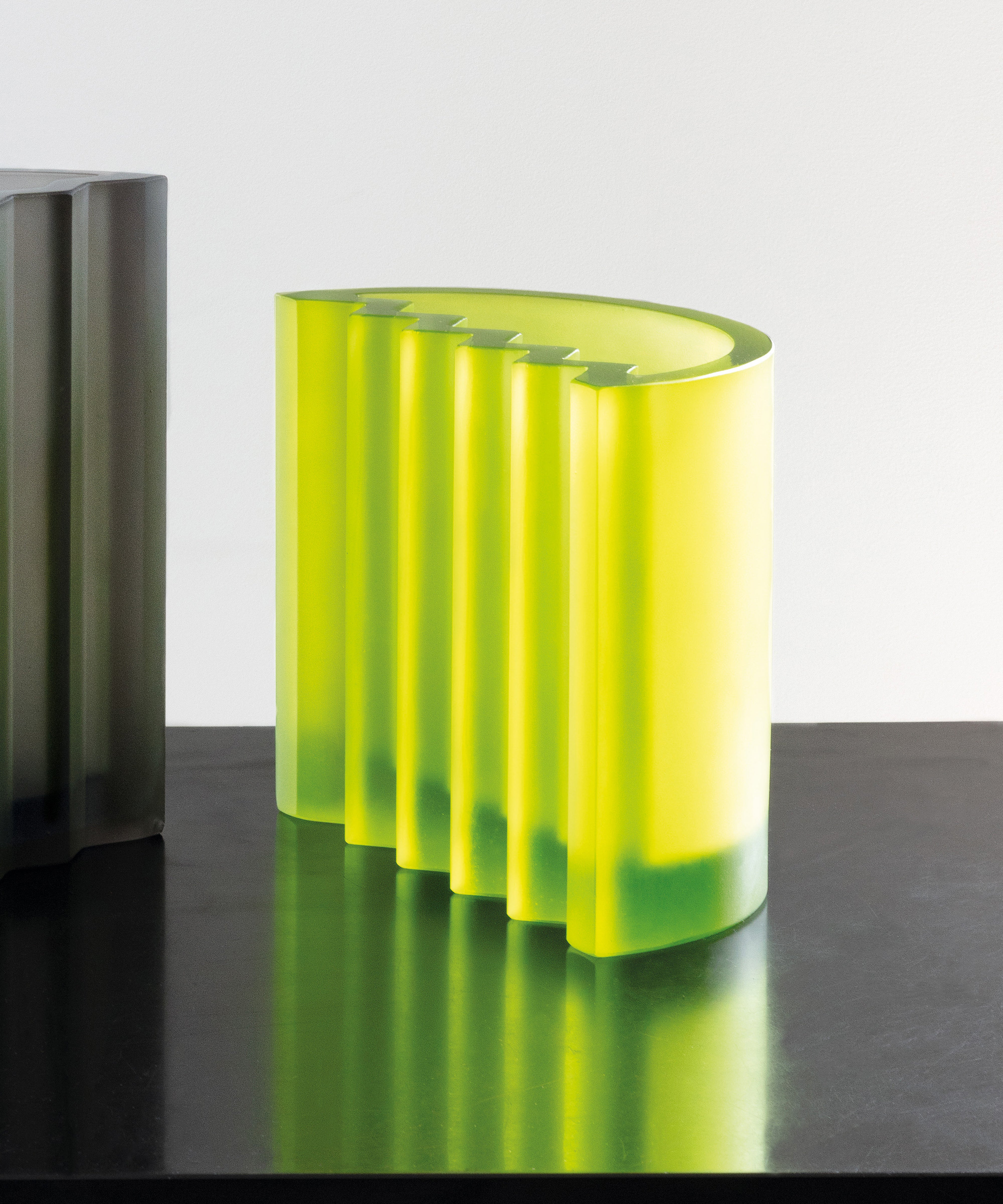 daum-art-cristal-vase-zigzag-petit-mod-le-vert-300-ex image 2