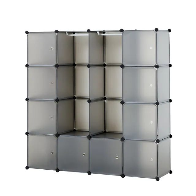 baroni-home-organizzazione-armoire-cubes-16-gris image 1